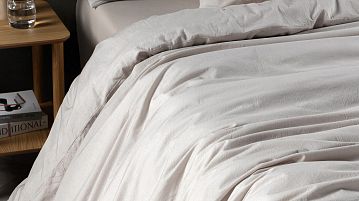 Комплект постельного белья без простыни Organic Cotton (Органик Коттон) Бежевый