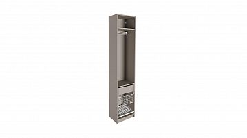 Гардеробная Keep (Кип), модуль 50*236*35, набор 2, Бежевый дымчатый