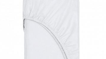 Простыня на резинке Home (Хоум) Белый снег